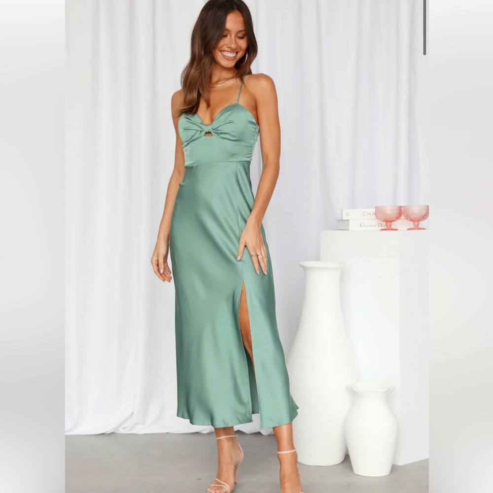 Hello Molly I’ll be yours maxi dress - green